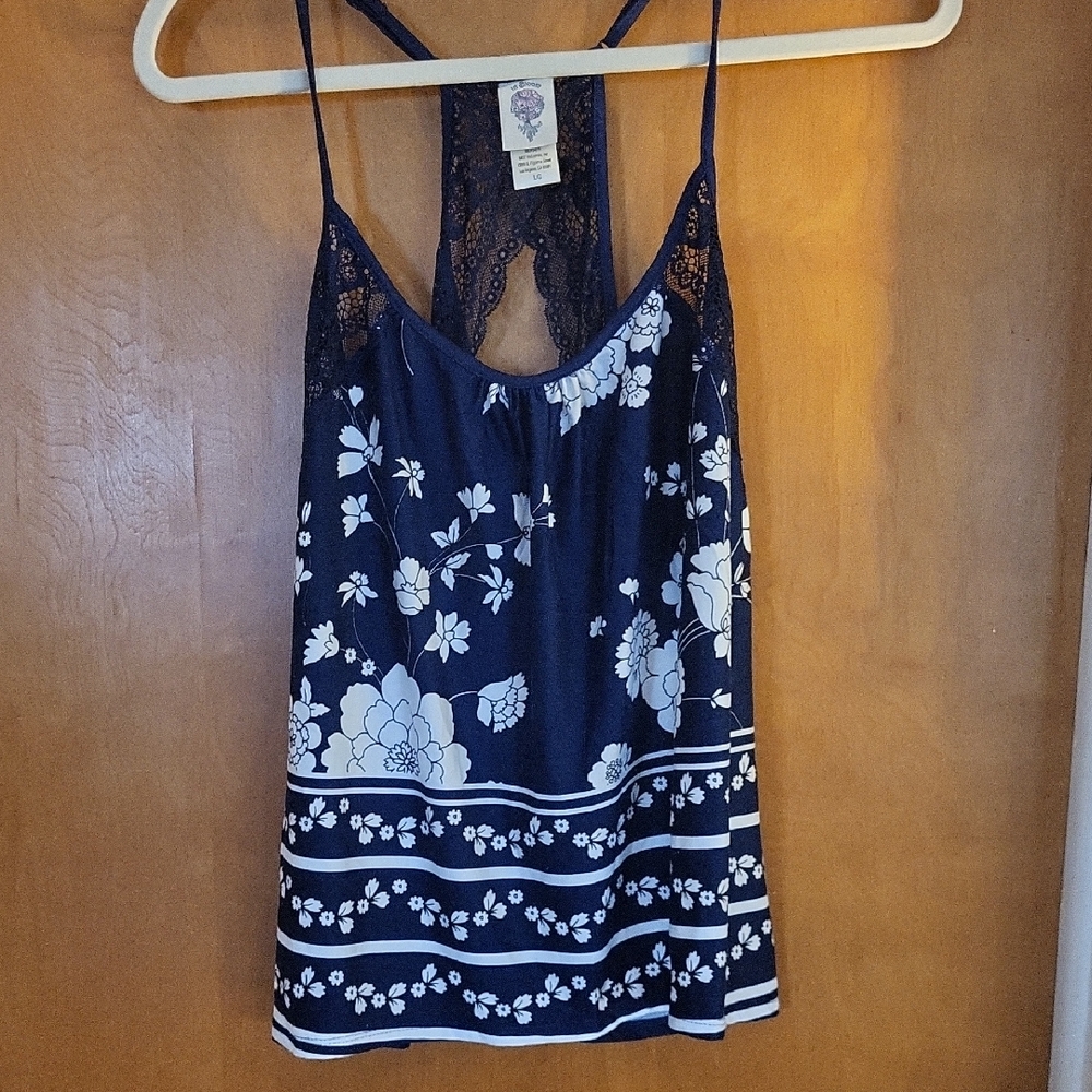 Lingerie Set, Casual But Sexy, Camisole with Boy Shorts, Large